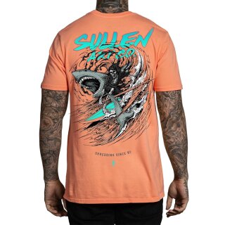 Sullen Clothing T-Shirt - Shredding Coral S