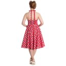 Hell Bunny Vintage Dress - Mariam Red M