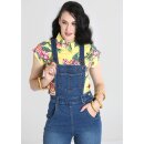 Hell Bunny Dungarees - Betty Bee