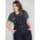 Salopette Hell Bunny - Elly May Navy XS