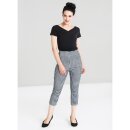 Hell Bunny Cigarette Trousers - Judy Capris M