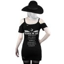 Killstar Carrier Top - Witches On Tour Distress M