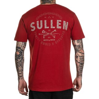 Sullen Clothing Camiseta - Brick By Brick Chili XXL
