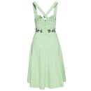 Queen Kerosin Vintage Swing Dress - Denim Mint XS
