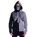 Heartless  capucha - Fracture Hoodie Gris