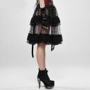 Pyon Pyon Lace Skirt - Versailles Black