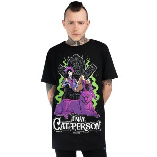 Killstar X Skeletor Unisex T-Shirt - Cat Person XXL