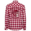 King Kerosin Giacca a camicia - Bad & Fast Rosso M