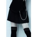 Killstar Pleated Mini Skirt - Elektra S