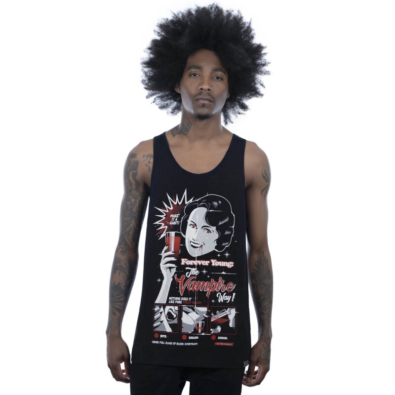Killstar Unisex Tank Top - Forever Young XS