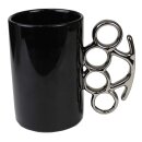Ceramic Mug - Knuckleduster Black