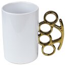 Tasse en céramique - Knuckleduster Blanc