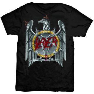 Slayer T-Shirt - Silver Eagle