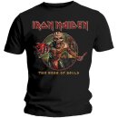 Iron Maiden T-Shirt - Book Of Souls Eddie Circle
