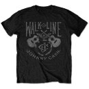 Johnny Cash Camiseta - Walk The Line
