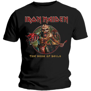 Iron Maiden Camiseta - Book Of Souls Eddie Circle M
