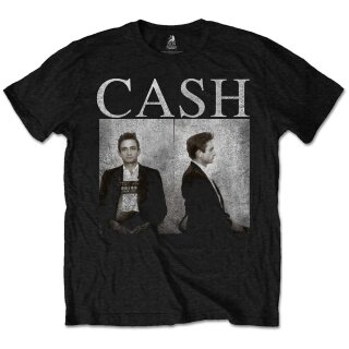 Johnny Cash Camiseta - Mug Shot S