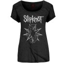 Slipknot Damen T-Shirt - Goat Star