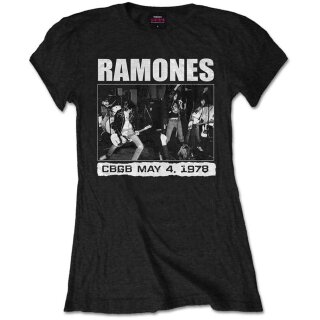 Ramones Dámske tricko - CBGB 1978 L