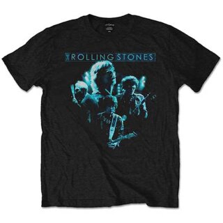 The Rolling Stones Camiseta - Band Glow L
