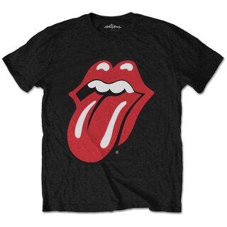 The Rolling Stones Maglietta - Classic Tongue L