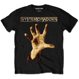 System Of A Down Tricko - Hand XXL