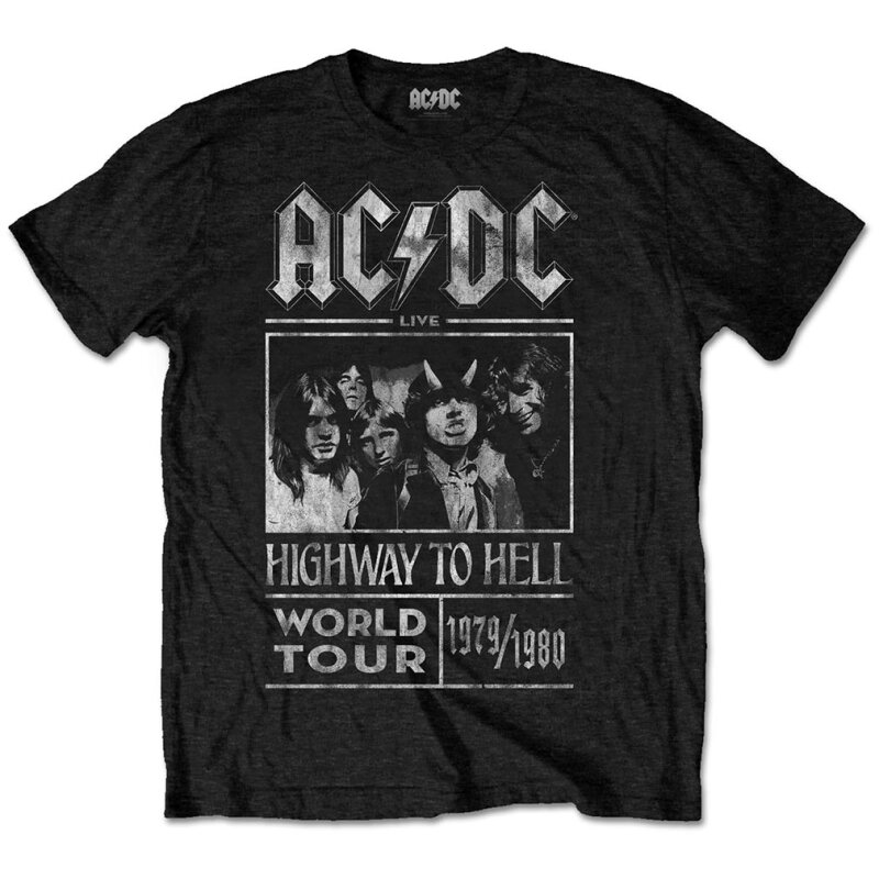 AC/DC T-Shirt - Highway To Hell World Tour 1979/1980