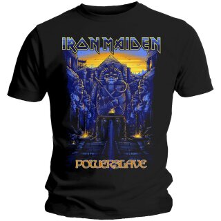 Iron Maiden Camiseta - Dark Ink Powerslave