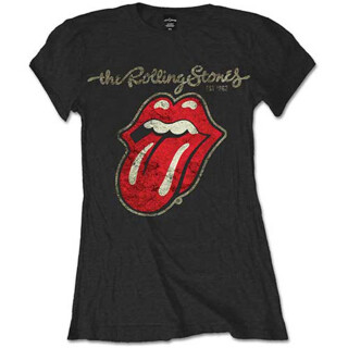 The Rolling Stones Camiseta de mujer - Plastered Tongue XXL