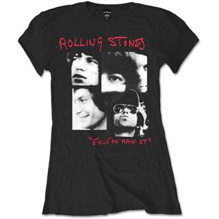 The Rolling Stones T-Shirt pour dames - Photo Exile XL
