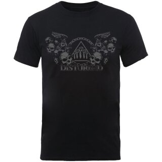 Disturbed T-Shirt - Beware The Vultures L
