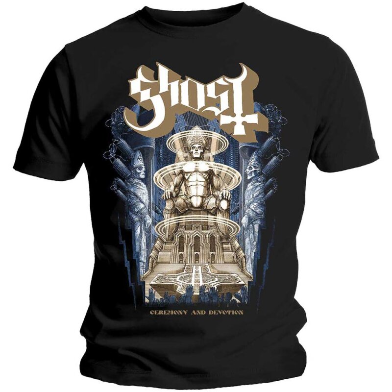 Ghost T-Shirt - Ceremony & Devotion L