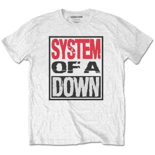 System Of A Down Maglietta - Triple Stack Box S