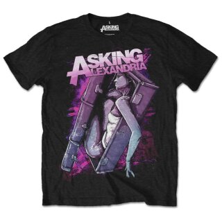 Asking Alexandria Camiseta - Coffin Girl