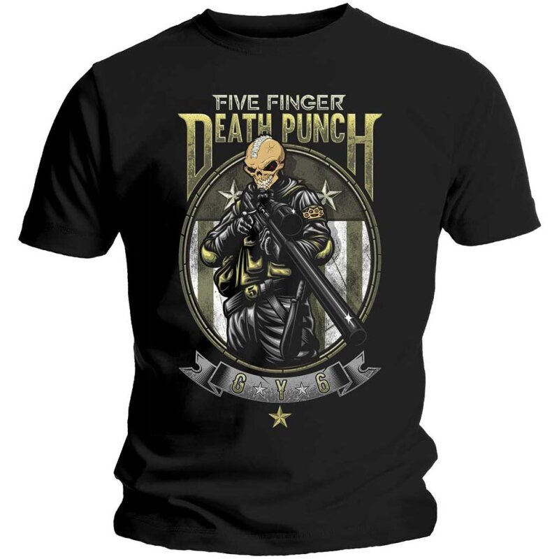 Five Finger Death Punch T-Shirt - Sniper XL