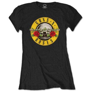Guns N Roses Ladies T-Shirt - Classic Logo