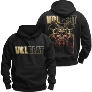 Volbeat felpa con cappuccio - Bleeding Crown Skull