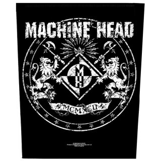 Machine Head Rücken Aufnäher - Crest