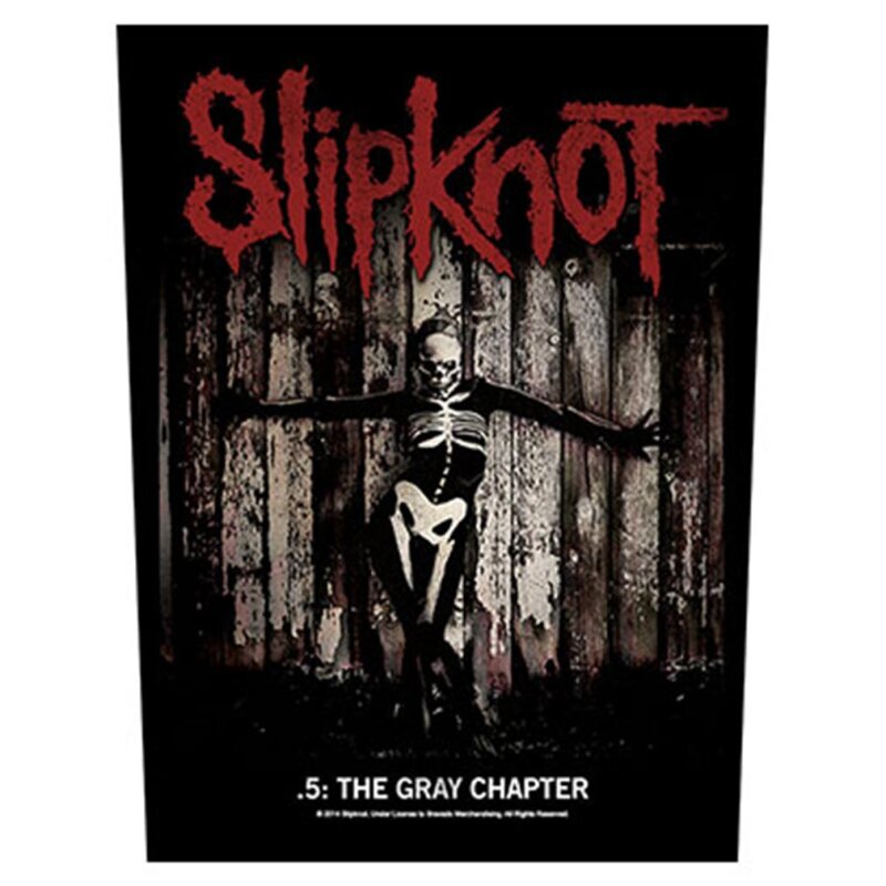 Slipknot Rücken Aufnäher - .5: The Gray Chapter