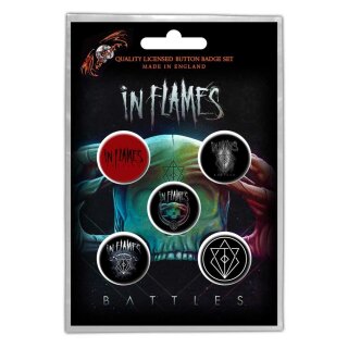 In Flames Badge Pack - Battles