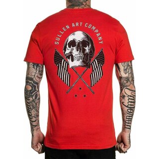 Sullen Clothing Tricko - Old Glory Red