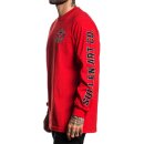 Sullen Clothing Longsleeve T-Shirt - Badge Of Honor Red
