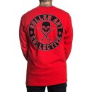 Sullen Clothing Langarm T-Shirt - Badge Of Honor Rot