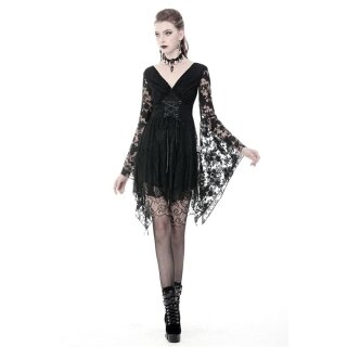 Dark In Love Mini Dress - Japanese Goth