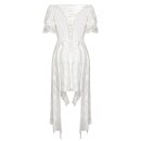 Dark In Love Mini Dress - White Wedding