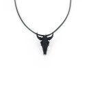 Collier Rogue + Wolf - Small Bison Skull
