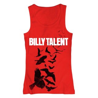Billy Talent Ladies Tank Top - Red Birds
