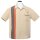 Chemise de Bowling Vintage Steady Clothing - The Boomer Beige