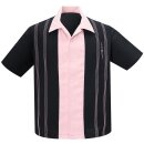 Steady Clothing Camicia da bowling vintage - The Harper Nero
