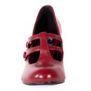 Banned Retro topánky na podpatku - Isabella Burgundy